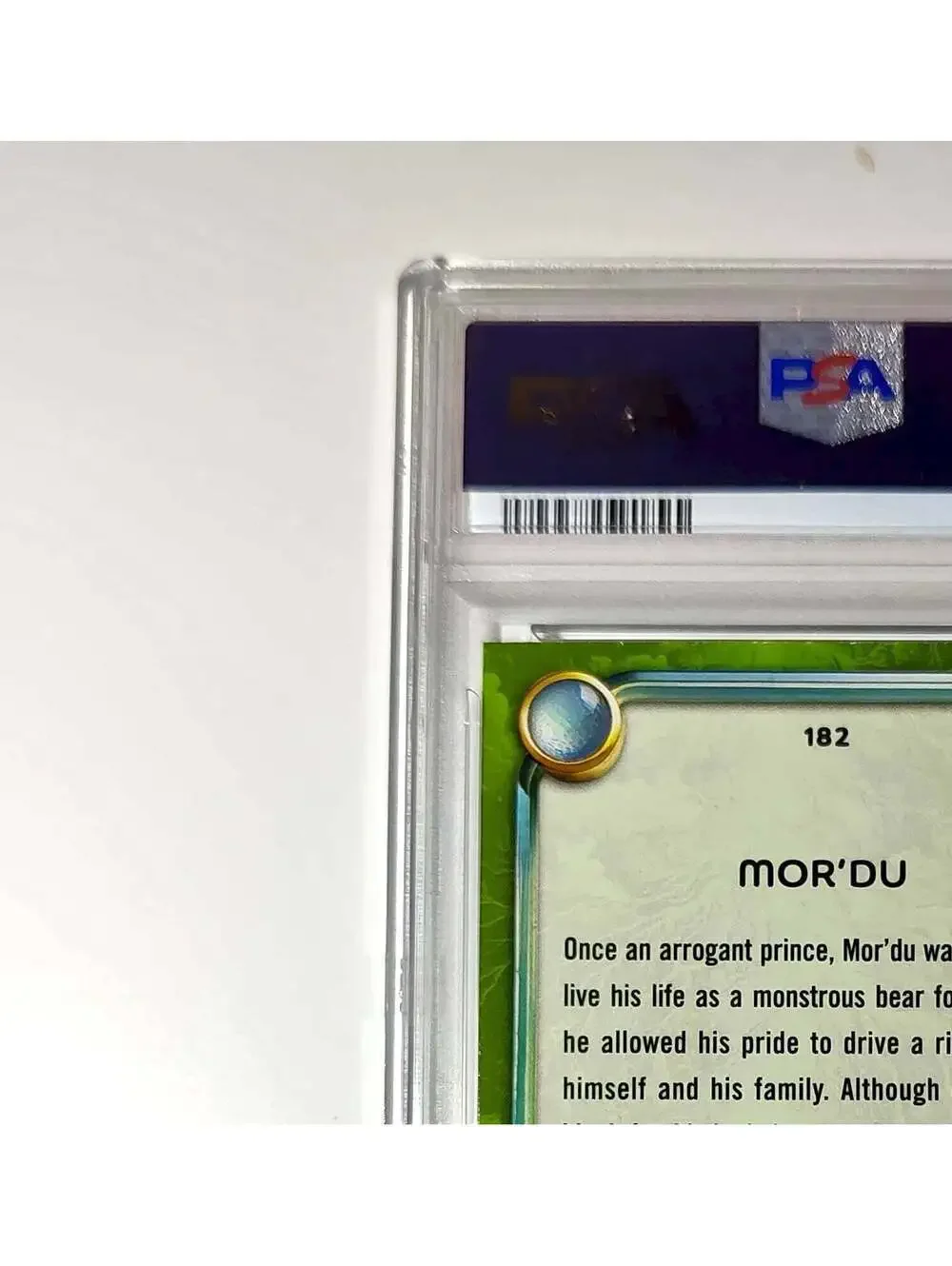 Mor'Du 2025 Topps Disney Wonder #182 Card Brave PSA 9 Mint